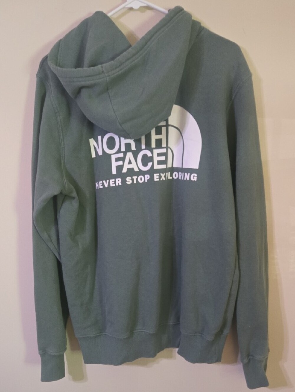 The North Face Men's Pullover Hoodie in Sage Green - Picture 5 of 5